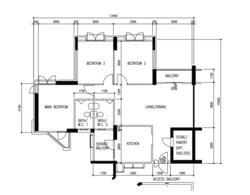 Blk 104 Rivervale Walk (Sengkang), HDB 4 Rooms #104228442